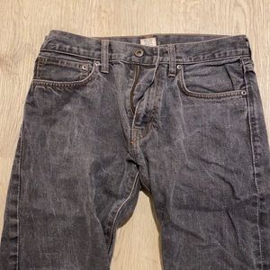 J. Crew Light Black Wash Slim Jeans